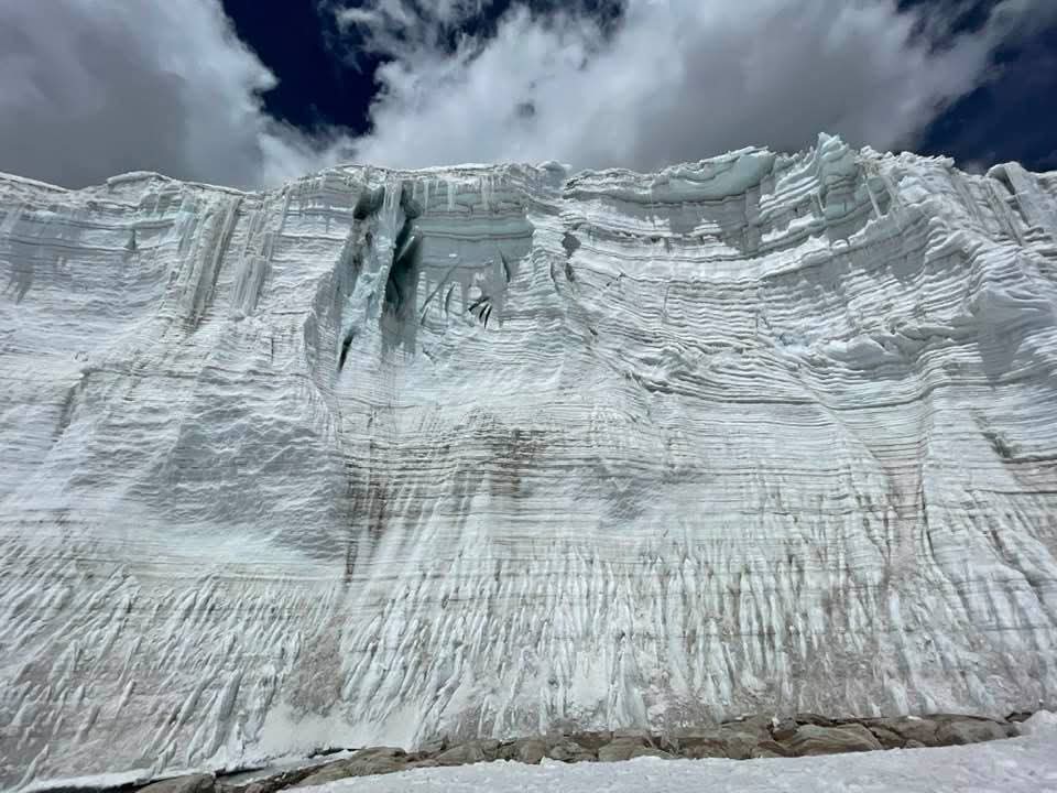 Two days of camping and exploring onthe Quelccaya Glacier